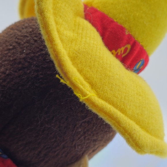 Vintage Curious George Stuffed Animal Plush - Picture 8 of 11